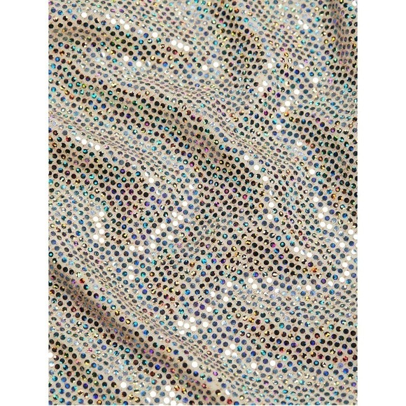 The Sei Metallic One-Shoulder Gown Open Back Sleeveless Size M NWT $679 - Picture 12 of 13